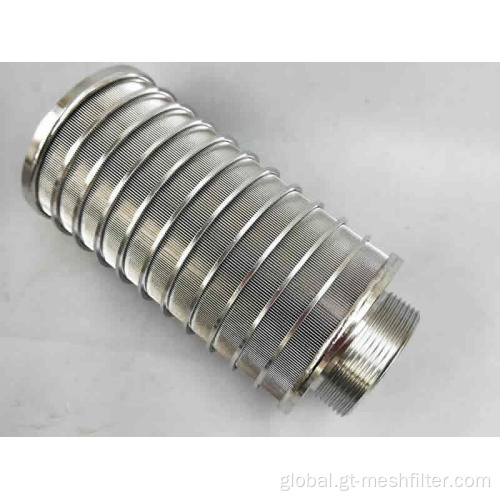 Filtration Products Wedge Wire Filter Element Factory